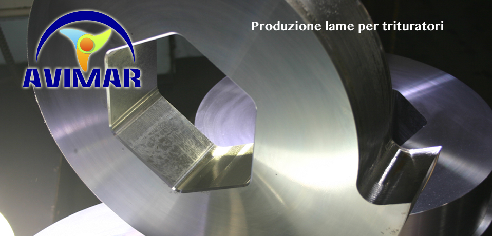 A.VI.M.A.R. srl - Napoli - Costruzioni meccaniche di precisione - Lame per trituratori - Trituratori - Lavorazione acciaio